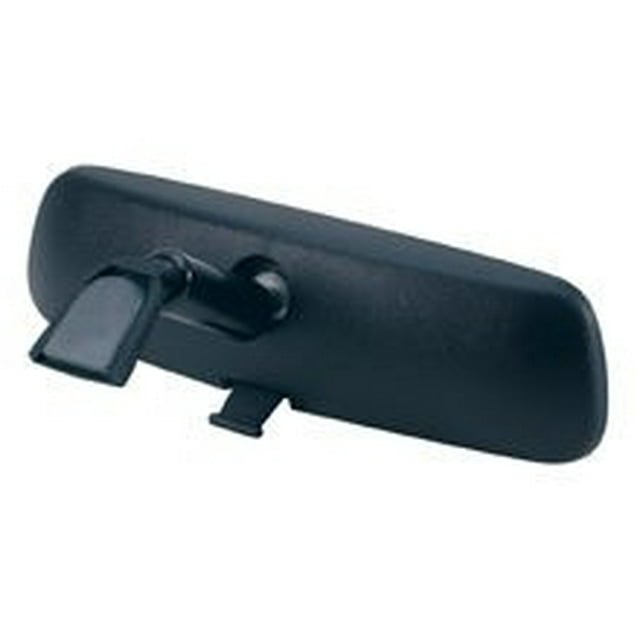 K-Source Interior Rear View Mirror DN080 Manual Dimming; Flat Glass; Standard; 8 Inch Wide; Painted; Black; Plastic