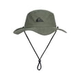 thumbnail image 1 of Quiksilver Bushmaster Sombrero de pescador con visera flexible y protección solar para hombre, 1 of 1