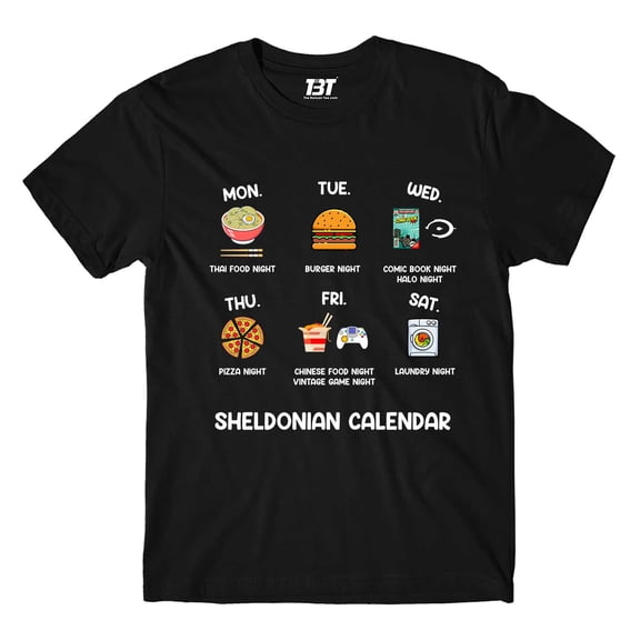 T shirt - Sheldonian Calendar