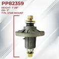 thumbnail image 6 of Proven Part 48" Full Deck Rebuild Kit Fits John Deere GY20996 GY20962 GY20852 L120 L130 2002 2003 2004, 6 of 11