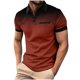 thumbnail image 1 of Eres Más Que una Camisa de Puntuación de Prueba Polka Gradiente Botón de Solapa, Deporte de Manga Corta Top de los Hombres, 1 of 5