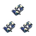 thumbnail image 1 of Baohd Spacious And Durable Unisex Handbag For Anywhere Stylish Crossbody Bag Dark Blue 3Set, 1 of 6