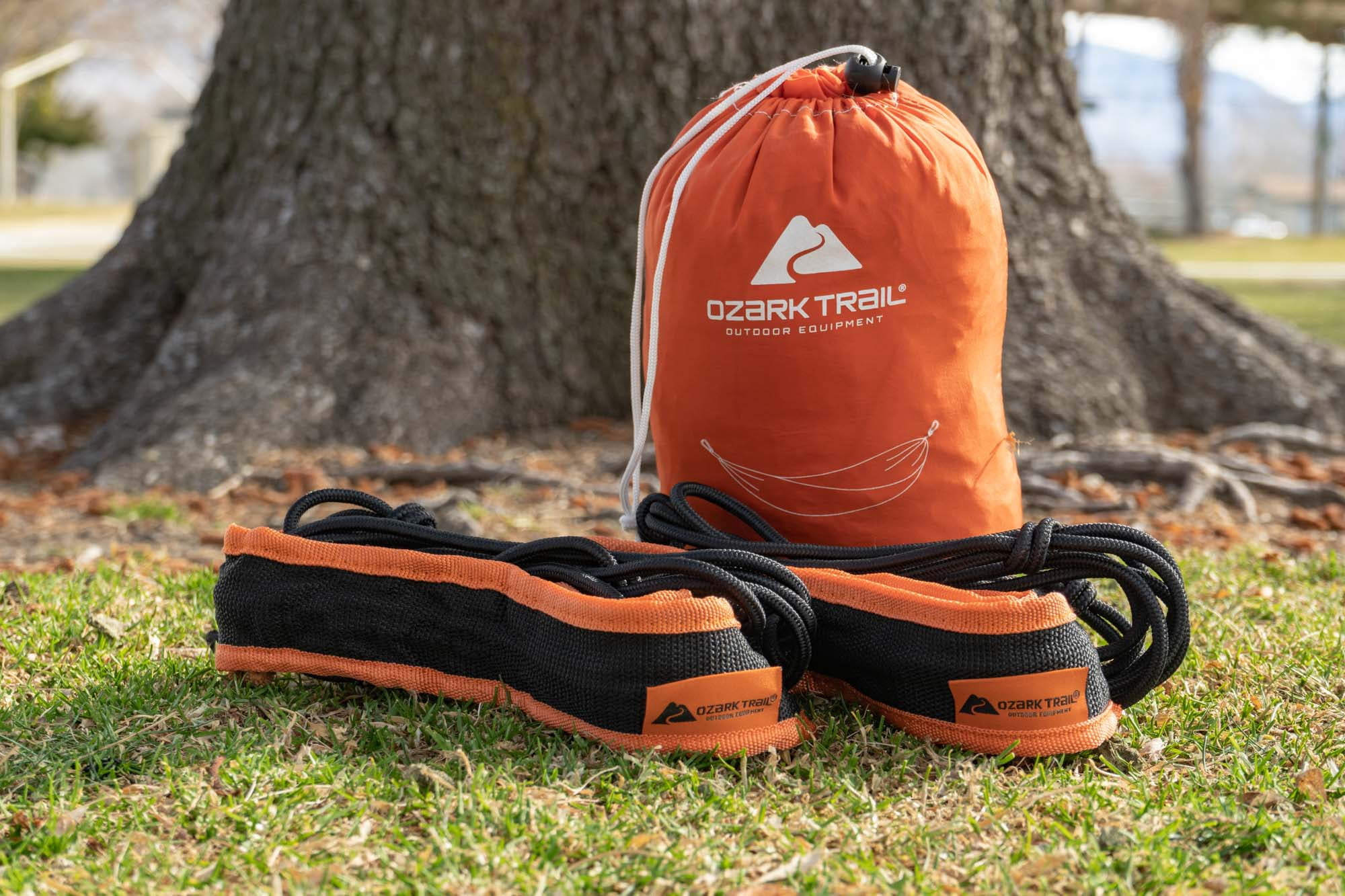Ozark Trail 2-Person Tree Hammock, Orange, 115 inches x 79 inches