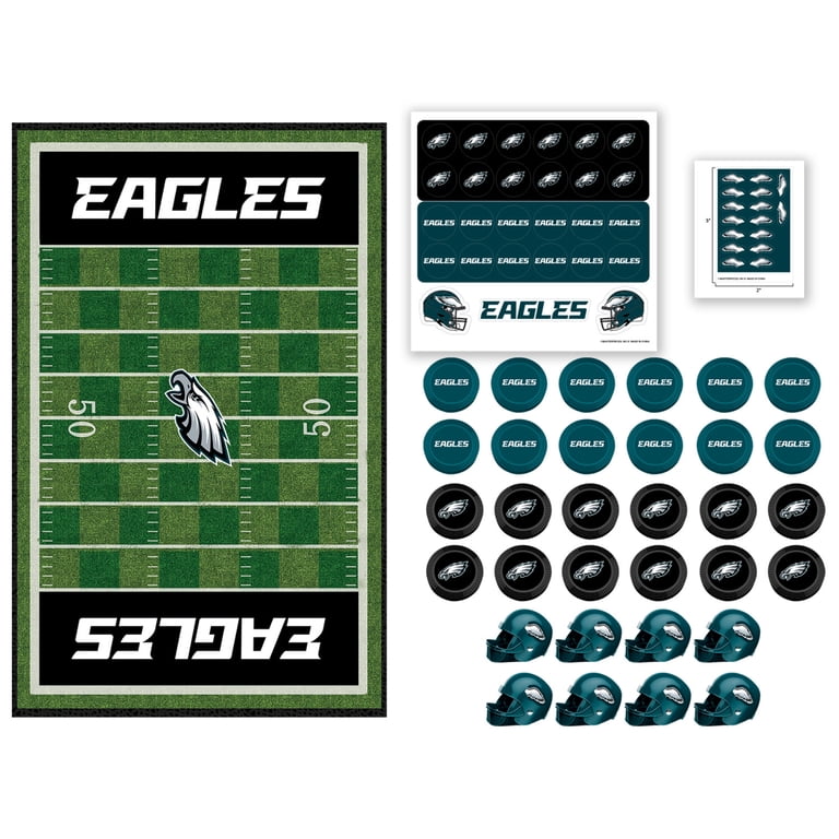 MasterPieces NFL Philadelphia Eagles Checkers Game for Kids