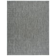 thumbnail image 2 of Safavieh Courtyard Finnian Solid Indoor/Outdoor Area Rug, Black/Beige, 8' x 11', 2 of 13