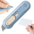 thumbnail image 2 of 1Pcs Utility Box Cutters, Ngxiha Retractable Letter Opener, Package Opener, Sharp Cartons Cardboard Cutter Razor Knife for Christmas, Smooth Mechanism Perfect for Office and Home Use, 2 of 9