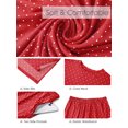 thumbnail image 5 of MINTREUS Lounge Sets for Women Knit Short Sleeve Tops and Long Pants Soft Comfy Pajamas Set Oversized 2 Piece Outfits S-4X, 5 of 8