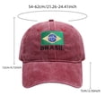 thumbnail image 3 of Only Moment Wine World Cup Fan Gear Unisex Vintage Washed Cotton Baseball Cap Polyester Cotton Blend Breathable Tucker Hat Laser Cut Air Mesh-Back Cooling Golf Hat One Size, 3 of 8