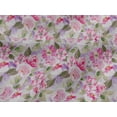 thumbnail image 4 of oneOone Viscose Jersey Light Pink Fabric Rose Buds Floral Sewing Fabric By The Yard Printed Diy Clothing Sewing Supplies 60 Inch Wide, 4 of 5