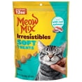 thumbnail image 2 of Bundle and Save! Meow Mix Irresistables Cat Treats - Soft with White meat Chicken &amp; Salmon, 2 12-Ounce Bag, 2 of 3