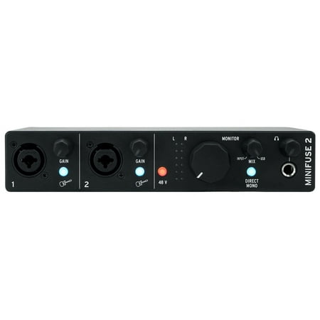 UPC: 3760033531663 | Arturia Minifuse 2 Black 2×2 USB MIDI Audio Recording Interface+Software