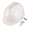 thumbnail image 2 of Casco De Construcción, Orificios De Ventilación Superiores Ventilador Solar Casco Industrial 8 Grupos Cabezales De Masaje Independientes Para Minería, 2 of 7
