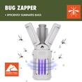 thumbnail image 3 of Ozark Trail Grey Bug Zapper LED Lantern with Rechargeable Battery for Outdoor Use, 3 of 19