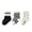 White, variant on REDARER 3-Pack Soft Baby Crew Socks, Non- Grip Cushioned Walking Socks for & Toddler Boys & Girls,1-3 Years
