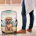 thumbnail image 4 of Welcome Spring Fairy Brussels Griffon in Flower Meadow Travel Luggage Cover Griff Dog Lover Suitcase Dust Protective Decor - 13002, 4 of 5