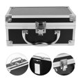 thumbnail image 4 of Aluminum Alloy Case Cosmetic Briefcase Portable Tool Box Instrument Storage Case, 4 of 9