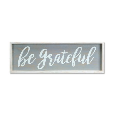 UPC 746427701631 product image for Pack of 2 Distressed Finished “Be Grateful