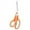 Orange, variant on tumgatte Stainless Steel Multifunctional Set Student Scissors Handicraft Two-color Scissors Home Teaching Materials Office Gift Scissors Up to 45% off