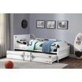 thumbnail image 4 of ACME Cargo Daybed & Trundle (Twin Size) in White, 4 of 6