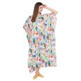 thumbnail image 1 of Caftans pour Femmes Longue Maxi Grande Taille Robe Caftans Manches 3/4 Robes pour Dames Filles en Ligne, 1 of 7