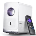 thumbnail image 1 of Proyector Aurzen D1R Roku TV Inteligente 1080P FHD Bluetooth, 1 of 9
