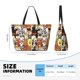 thumbnail image 4 of Disketp Cats & Dogs Group Bolsa de Playa de Gran Capacidad, Bolso Impermeable y a Prueba de Arena para Mujer, Ideal para Playa, Piscina y Natación, 4 of 7