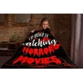 thumbnail image 5 of DAJU Horror Movie Watching Blanket Blanket Gifts Fleece Picnic for Men Kids Summer Soft Throw Fuzzy Blankets for Couch House Travel(50*60inch), 5 of 6
