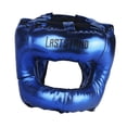 thumbnail image 2 of Casco de boxeo, kickboxing, transpirable, para entrenamiento de MMA, para hombres y mujeres, Muay Thai Azul, 2 of 9