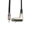 thumbnail image 2 of Cable de sonido De 1 Pie 1/8 '' TRS Esté A XLR - 3.5mm (Mini) A XLR-F Cable Cable Para , , Computadora, Cámara De Video Y Más - Ind Hugo cable de 3, 2 of 9
