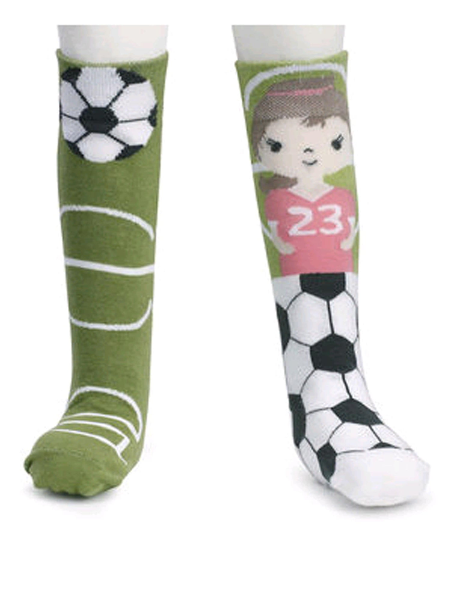 Novelty Socks SOCCER STORY TIME KNEE SOCKS Fabric Toddler No Skid
