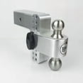 thumbnail image 1 of Weigh Safe Trailer Hitch Ball Mount LTB6-3 180 Degree; Fits 3 Inch Receiver; 21000 Gross Trailer Weight; Turnover; Adjustable; Non-Stowable; 6 Inch Drop/7 Inch Rise, 1 of 3