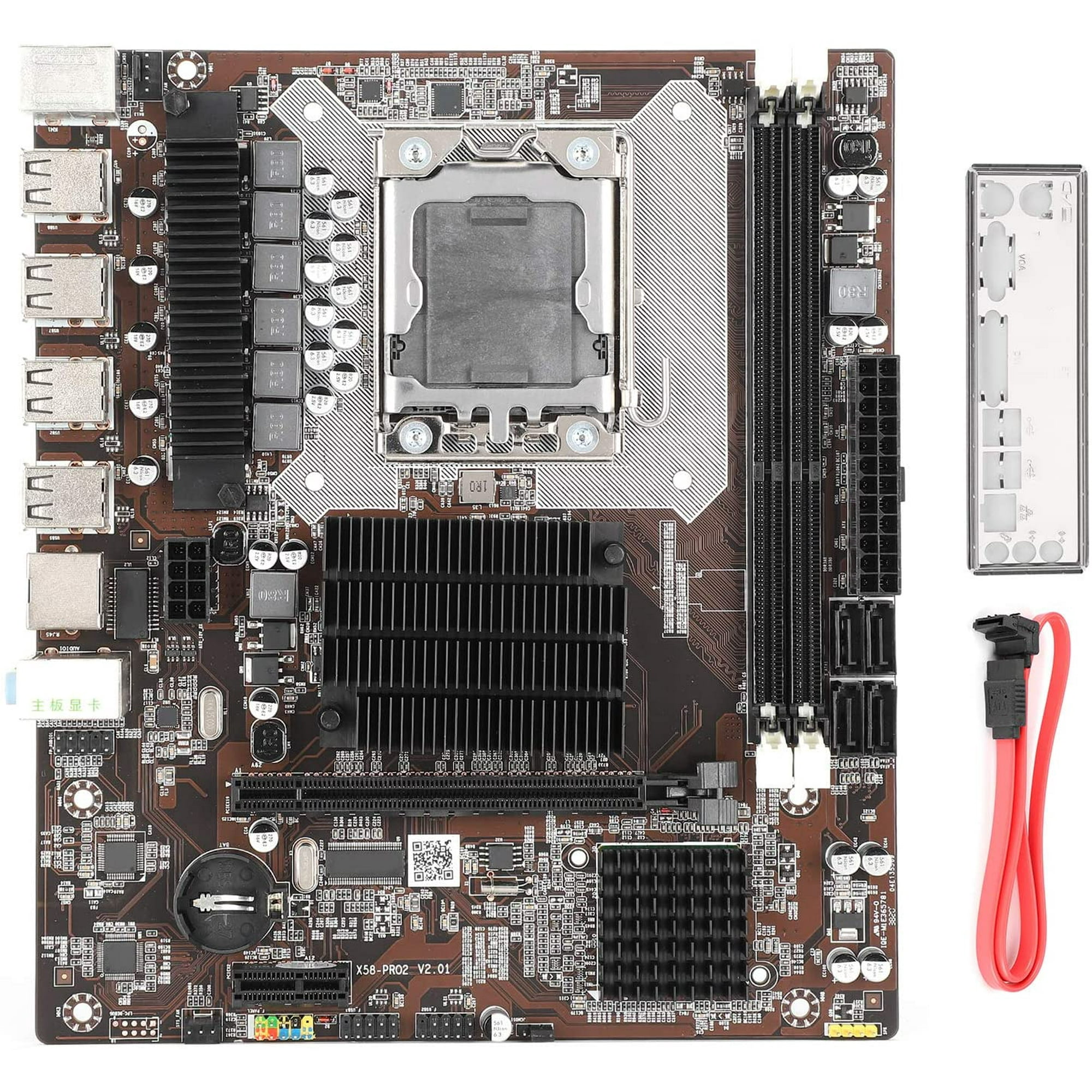 Bmatwk X58 Pro2 Motherboard, LGA1366 pin Motherboard, Computer ...