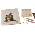 thumbnail image 4 of DIY Fantasy Hood Hat Crochet Kit Series,Frog Crochet Kit for Beginners with Step-by-Step Instructions,All-in-One Complete Set for Frog Craft Gift, 4 of 4