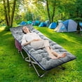 ABORON Folding Camping Cot for Adults & Kids, Folding Guest Bed Cots