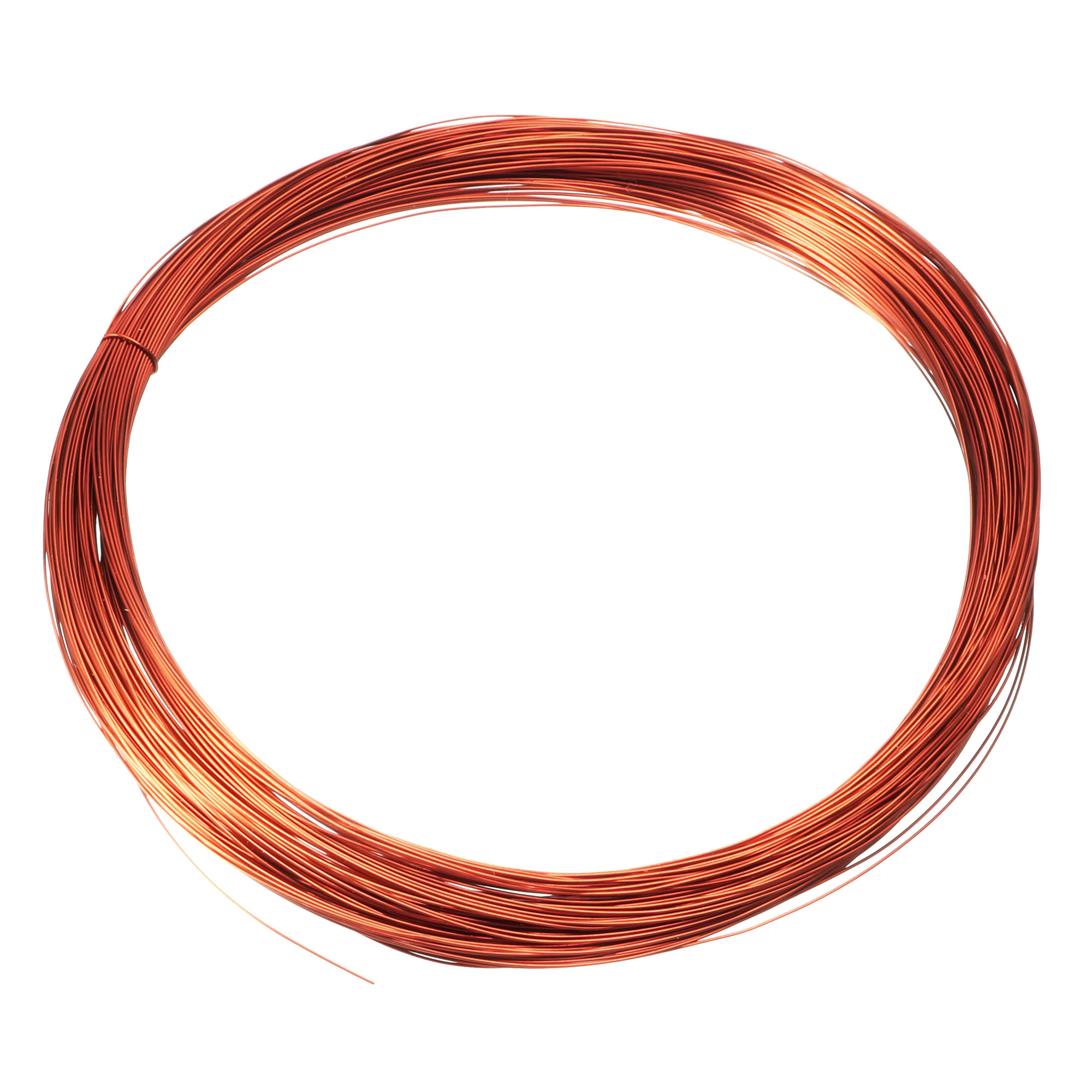 0.19 mm Dia Wire Enameled Copper Wire Winding Coil 164' Length