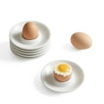 thumbnail image 3 of GUIGUI 1 PCS Egg Cups, White Hard Boiled Egg Holders, Stackable Egg Coddler Cups with Base for Serving, Breakfast, Brunch (White), 3 of 9