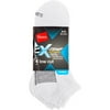 Hanes Men's 4 Pack X-Temp Ventilation Low Cut Socks