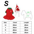 thumbnail image 2 of Rawiri Disfraz navideño para perros, ropa navideña para mascotas de Año Nuevo para perros y gatos, 2 of 5