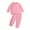 Pink, variant on Honeeladyy Baby Girl Clothes Set,Long Sleeve Soft Pullover Sweatshirt Stretch Jogger Pants Infant Fall Winter Outfit Christmas Gift Black 2-3Years