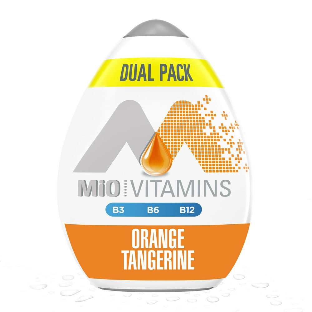 MiO Vitamins Orange Tangerine Naturally Flavored Liquid Water Enhancer