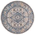 thumbnail image 2 of Rugs.com Lola Collection Rug – 4 Ft Round Blue Medium Rug Perfect For Kitchens, Dining Rooms, 2 of 6