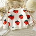 thumbnail image 2 of Youmylove Children Plus Fleece Sweater Fall Winter New Boys Sweater Thick Long Sleeve Christmas Deer Clothes Girls Warm Clothing Children Clothes Child Infant Newborn Dailywear, 2 of 5