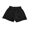 thumbnail image 4 of Gym Shorts for Men, Mens Big Tall Workout Shorts Casual Plus Size Quick-dry Elastic Waisted Solid Black Shorts with Pockets Athletic Running Shorts for Men Summer, 4 of 5