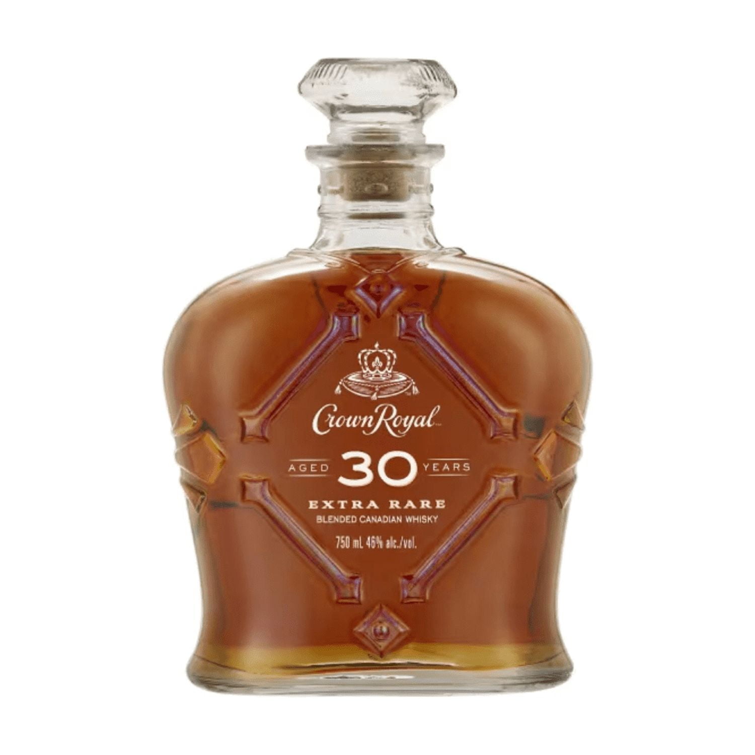 Crown Royal 30-Year Extra Rare Aged Canadian Whisky, 750 ml 40% ABV