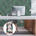 thumbnail image 6 of Yayeee Duplex Wall Plate 1-Gang 4.5"x2.7" Home Receptacle Light Switch Decorative Outlet Cover, Blue Apple Pattern, 6 of 7