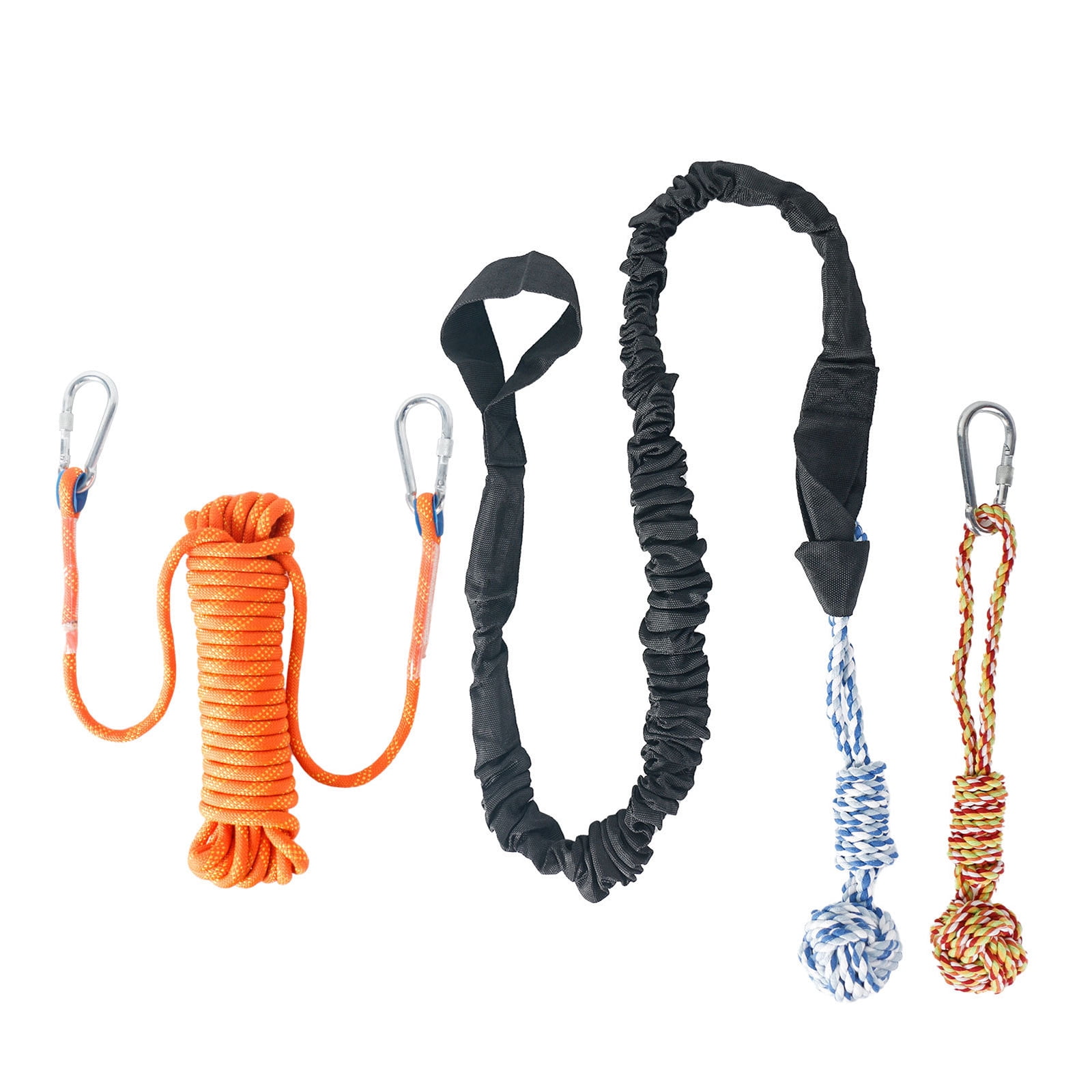 Dog Interactive Toy Increases Chews Long Rope Tug for Aggressive Chewers Teething Chew Toy Rope Tug Toy