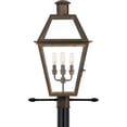 thumbnail image 5 of Rue De Royal 4-Light Industrial Bronze Outdoor Post Lantern, 5 of 6