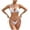 White, variant on qucoqpe Bikini Sets for Women Two-piece Bathing Suit Fashion Cute Casual Solid Color Swimsuit Summer Vacation Swimwear