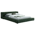 thumbnail image 3 of Trinity Upholstered Full Platform Bed Green, 3 of 6