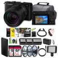 thumbnail image 1 of Panasonic LUMIX S9 Mirrorless Full Frame Compact Camera with 28-200mm L Mount Lens for Content Creators - Black -Bundle with 2x 64GB Memory Card + Extra Batteries + Video LED Light and More, 1 of 7